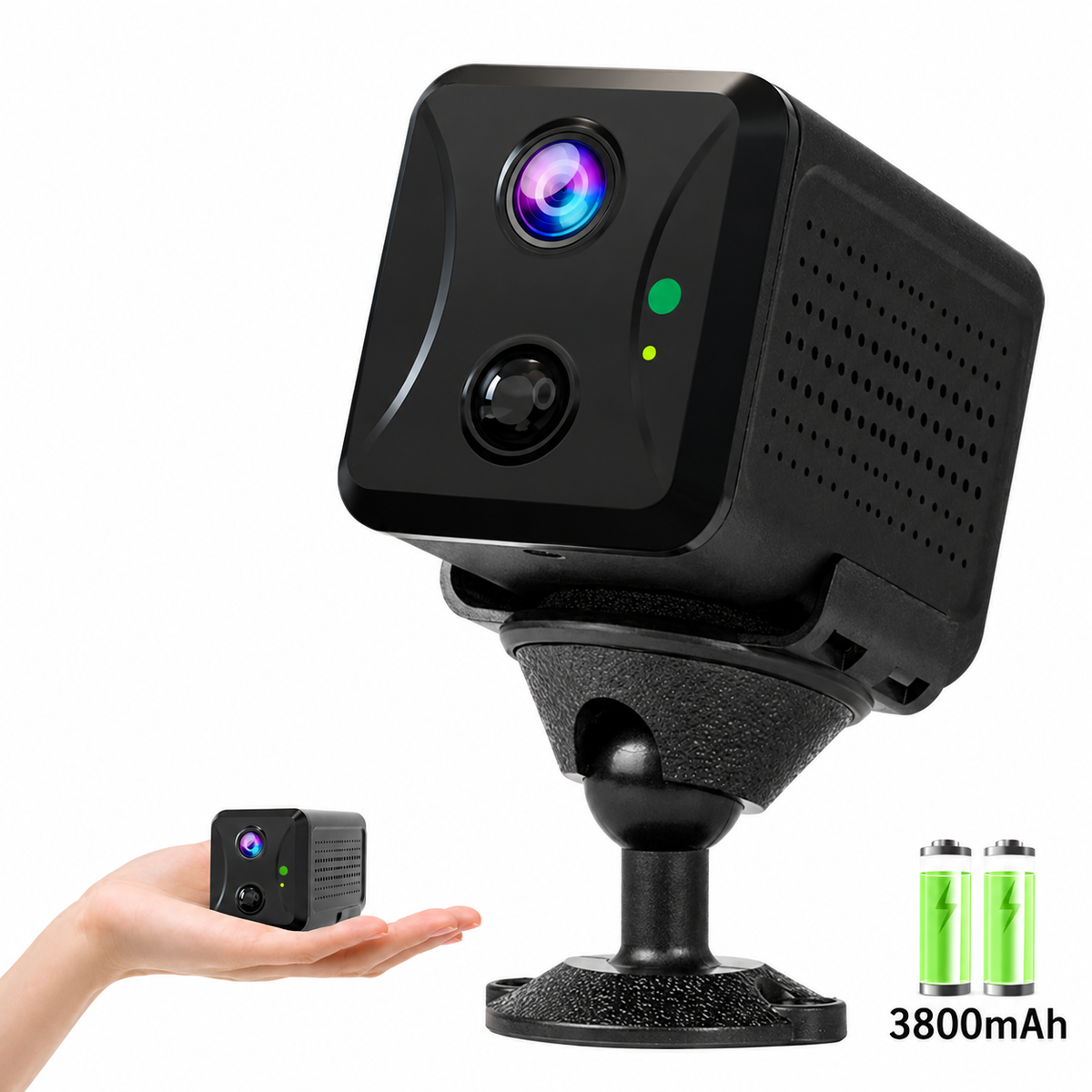 5MP Mini Battery Camera - Wi-Fi or 4G Options