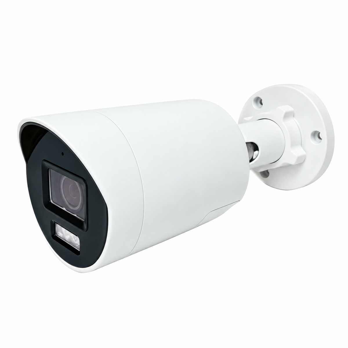 PoE Bullet Camera with Two-Way Audio - 4MP or 8MP