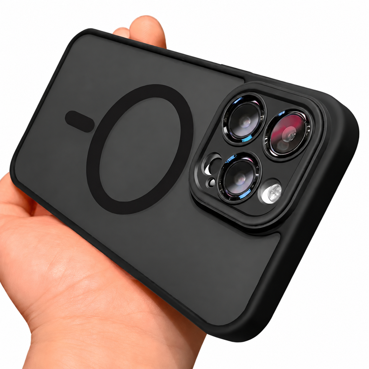Magnetic Matte Phone Case for Selected iPhone Models