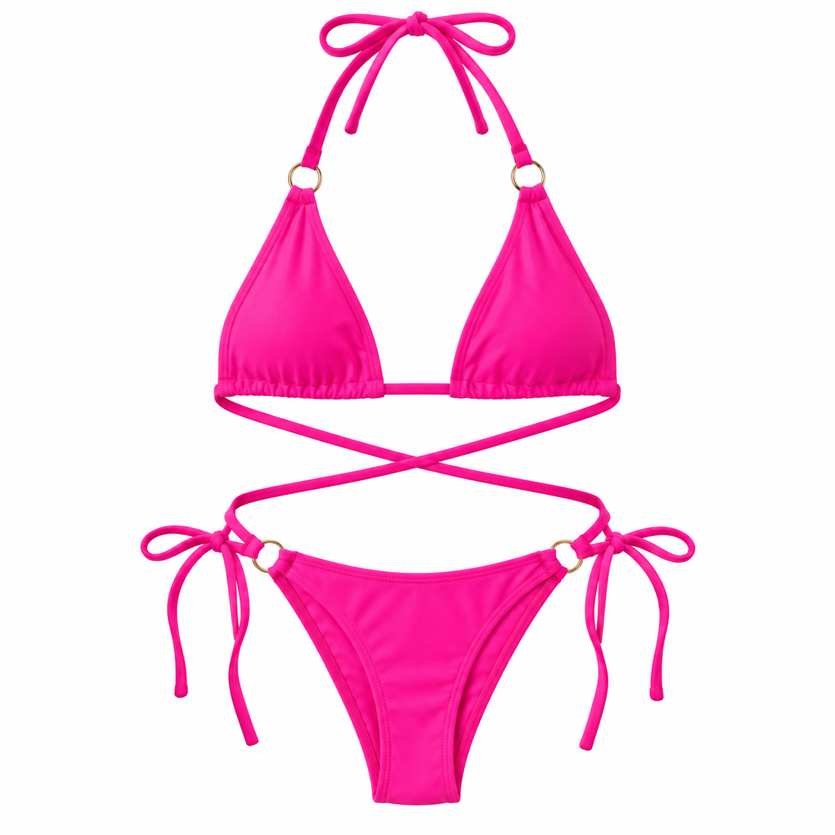 Women's Halter Micro Bikini Set