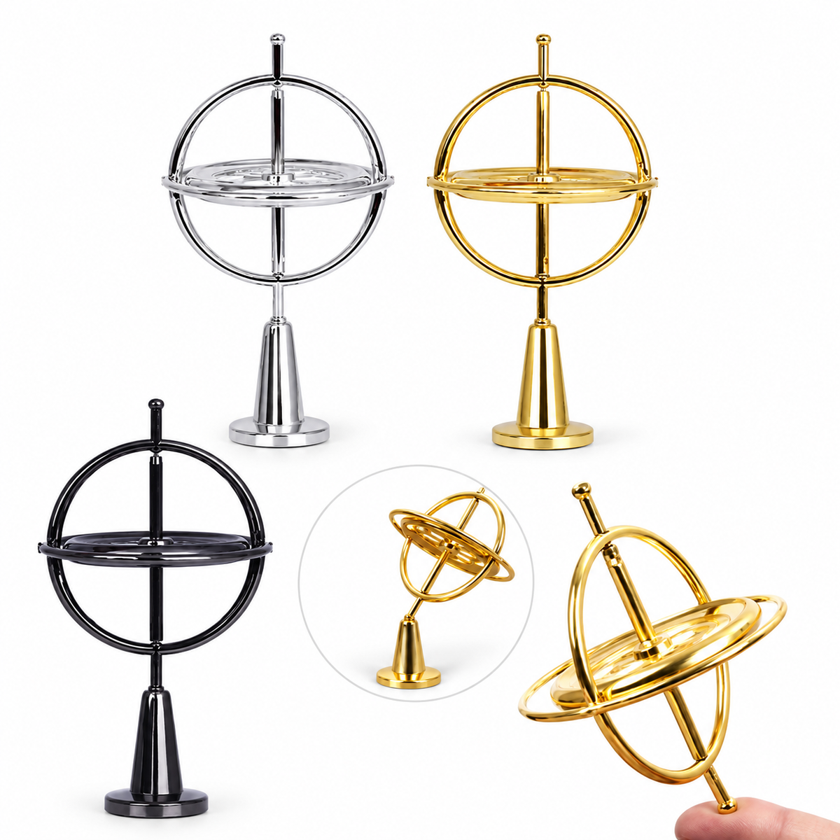 Metal Balancing Gyroscope Toy