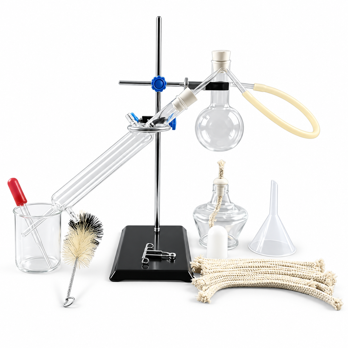Glass Laboratory Distillation Apparatus Set