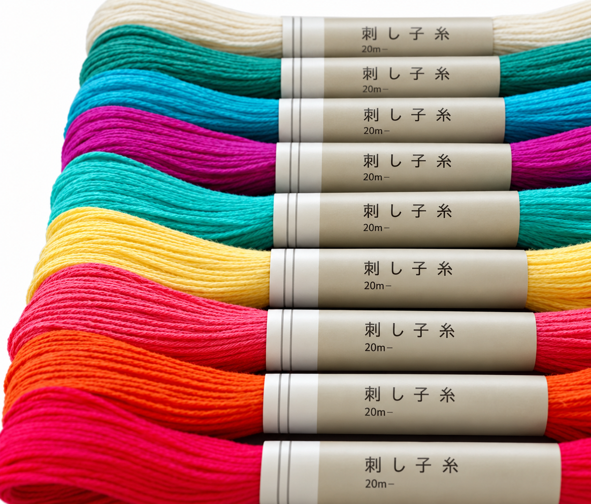 Cotton Sashiko Embroidery Thread - 20 m