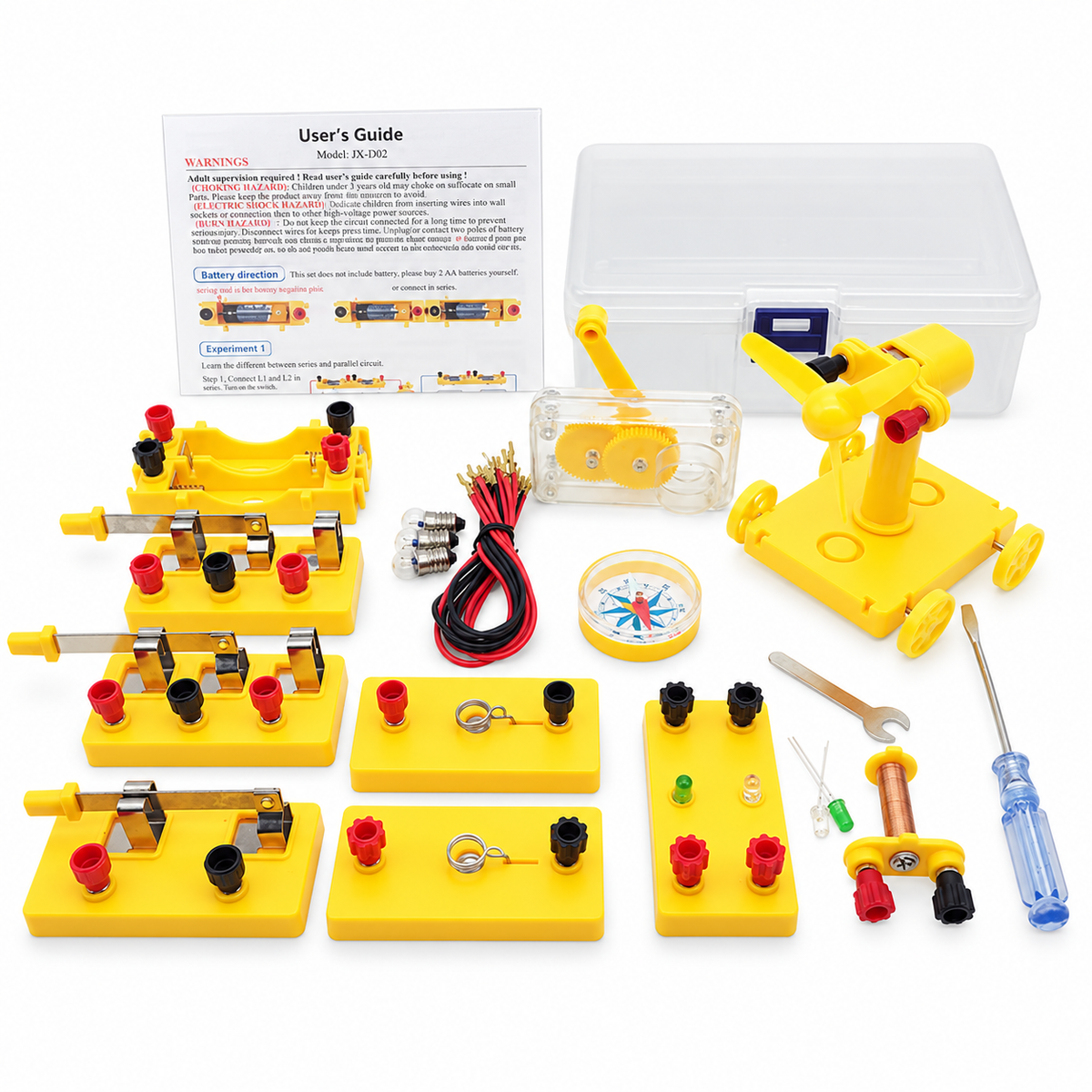 Electrical Circuit Experiment Kit - 9 Activities