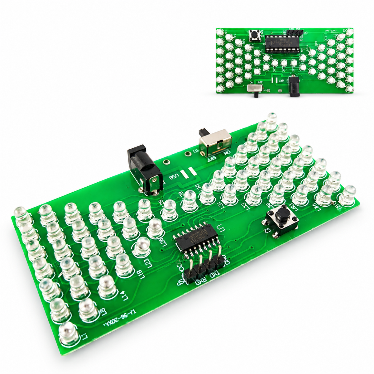 Electronic LED Hourglass DIY Kit