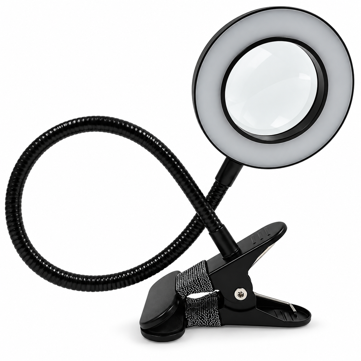 5X Clip-On LED Magnifier Lamp