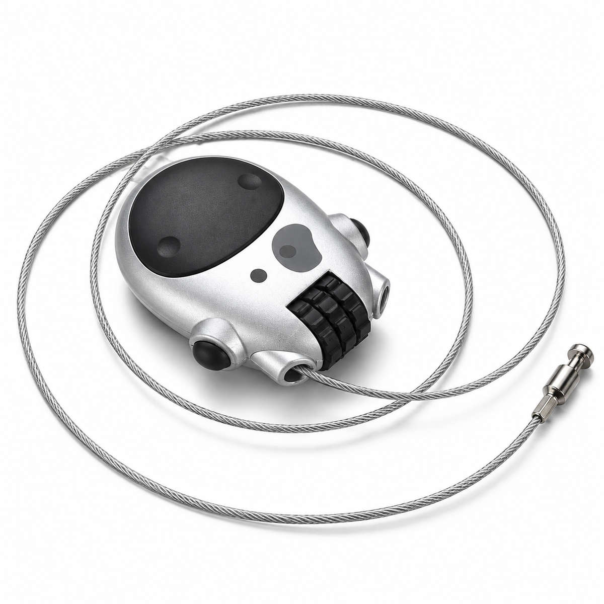 Retractable Combination Cable Lock