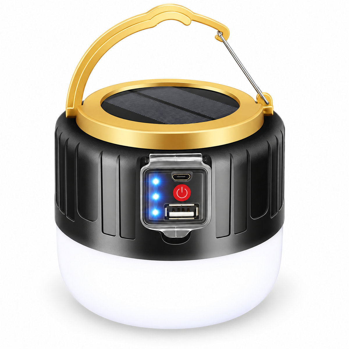 Portable Camping Lantern with Charging Options