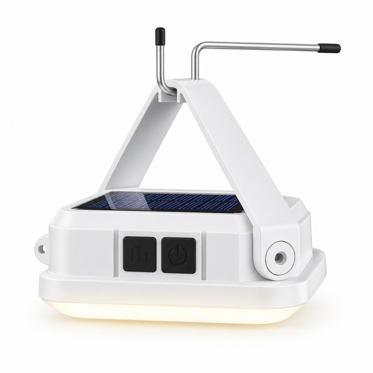 Solar and USB Rechargeable Hanging Camping Light