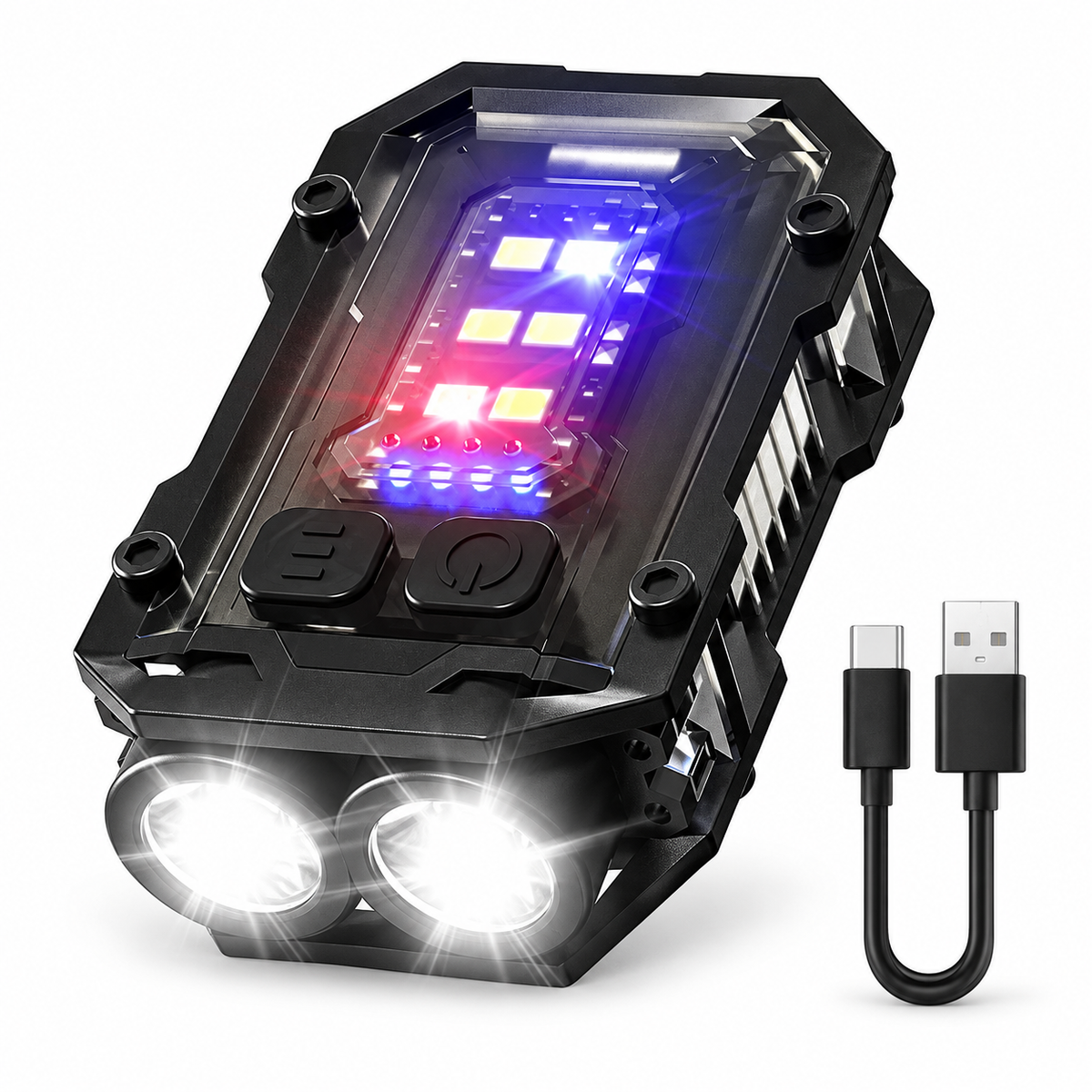 Magnetic Rechargeable LED and COB Pocket Light