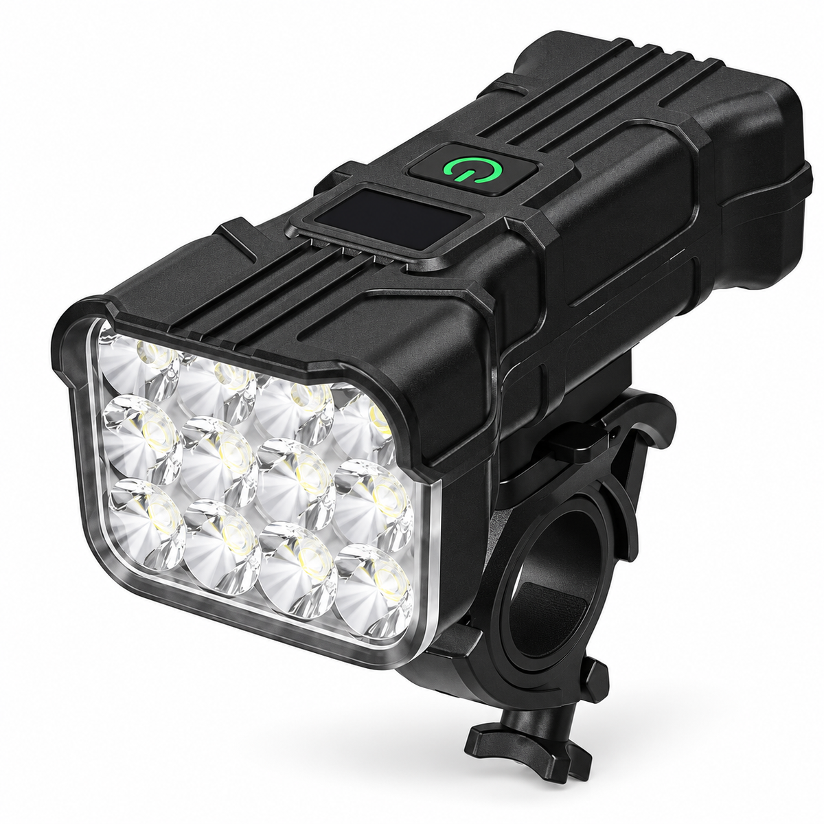 Rechargeable Bicycle Headlight with Electric Horn