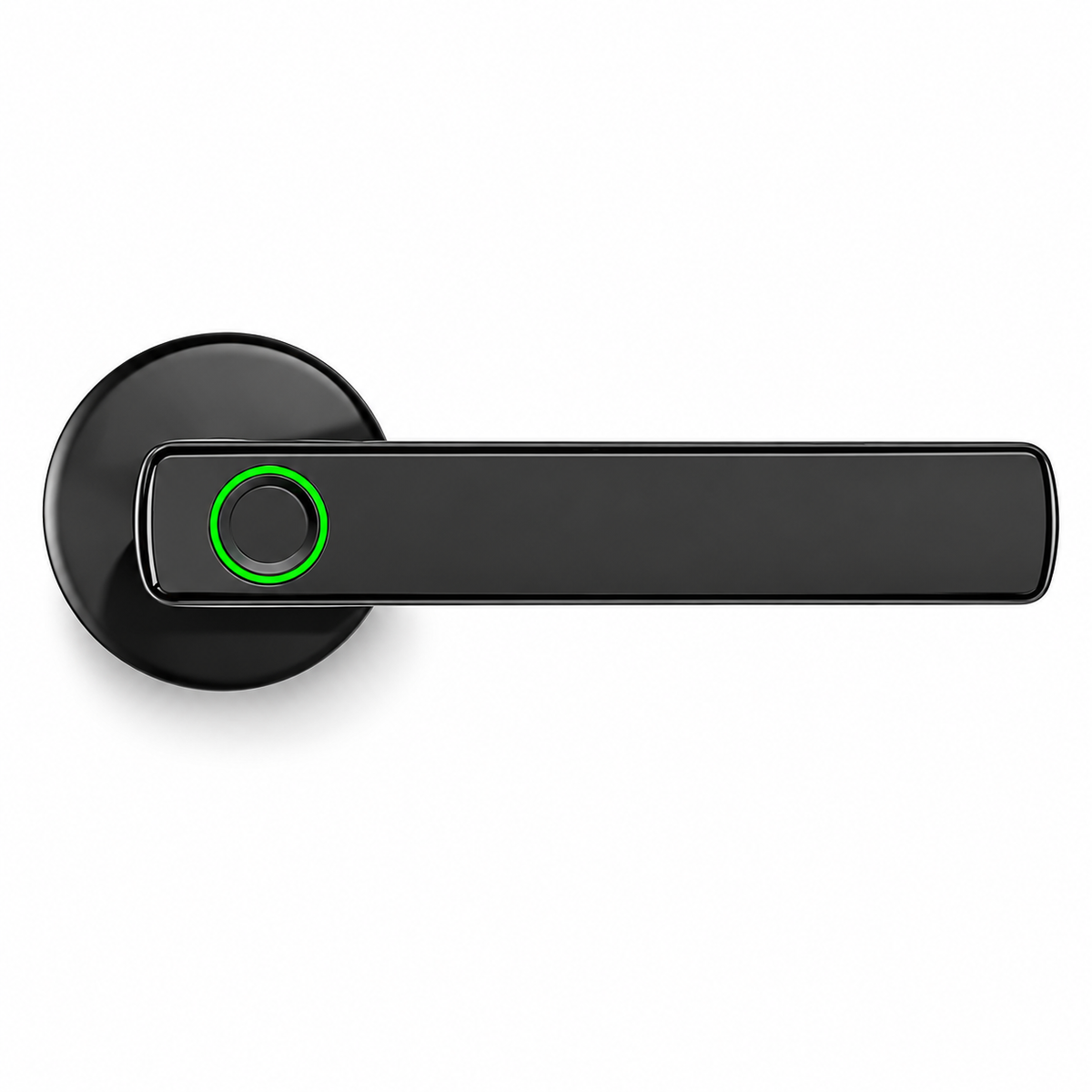 Tuya Bluetooth Fingerprint Door Handle Lock