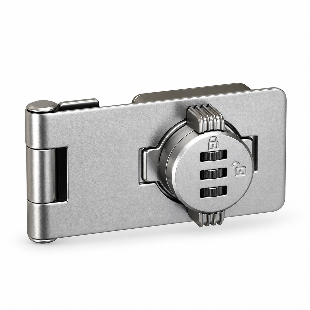 Rotating Combination Hasp Cabinet Lock