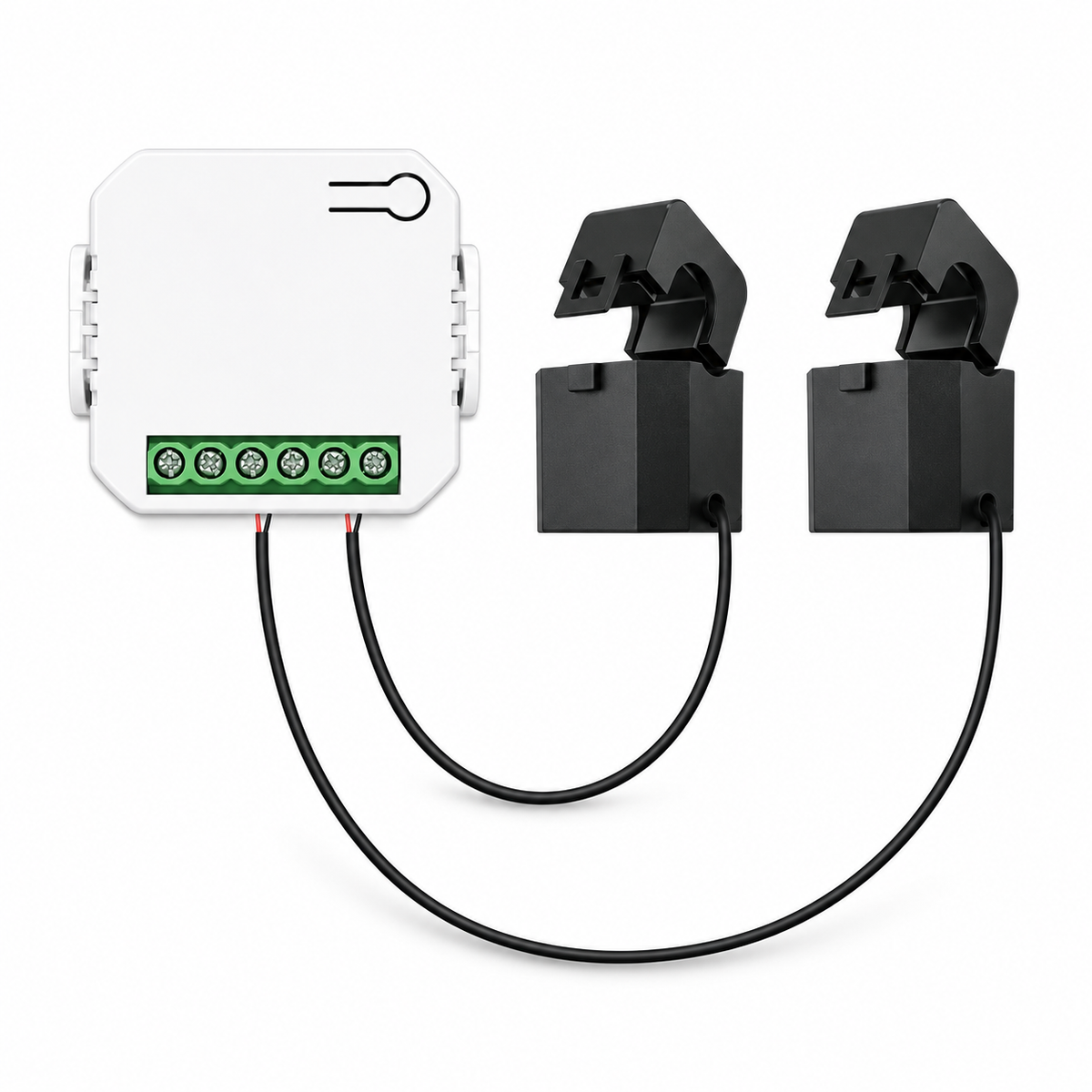 Smart 2 Way WiFi Energy Meter Bidirection 1/2 Channel with Clamp App Monitor Solar Produced and Consumed Power AC110V 240V