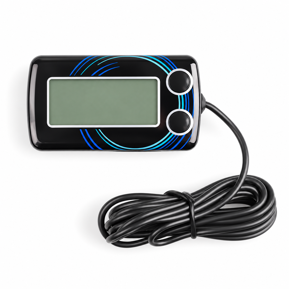 Digital Engine Tach Hour Meter Alert RPM Tachometer Gauge Backlit Resettable For Motorcycle Chainsaws Boats ATV Marine Glider