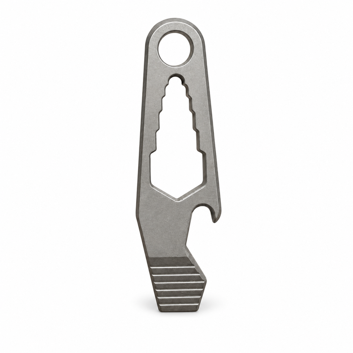 EDC Outdoor Gadgets - Mini Titanium Crowbar, Multi-Tool Allen Wrench, Bottle Opener, Multi-Functional Camping Equipment