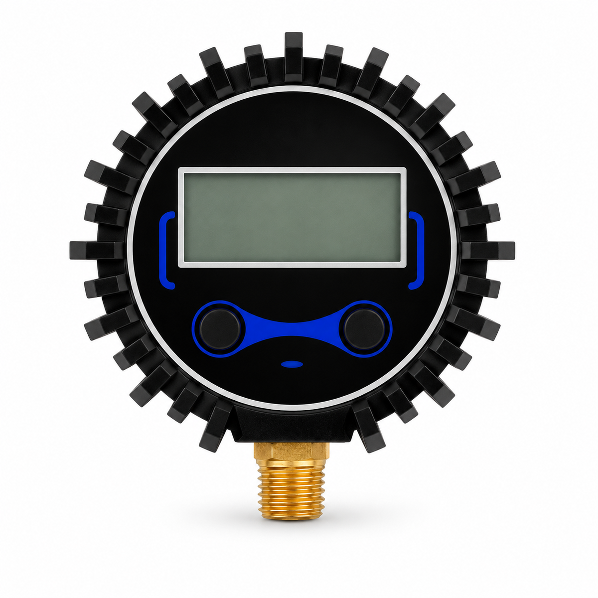 Digital Tire Pressure Gauge 200PSI LCD Backlight 1/4" 1/8" NPT Thread Car Tyre Pressure Tester