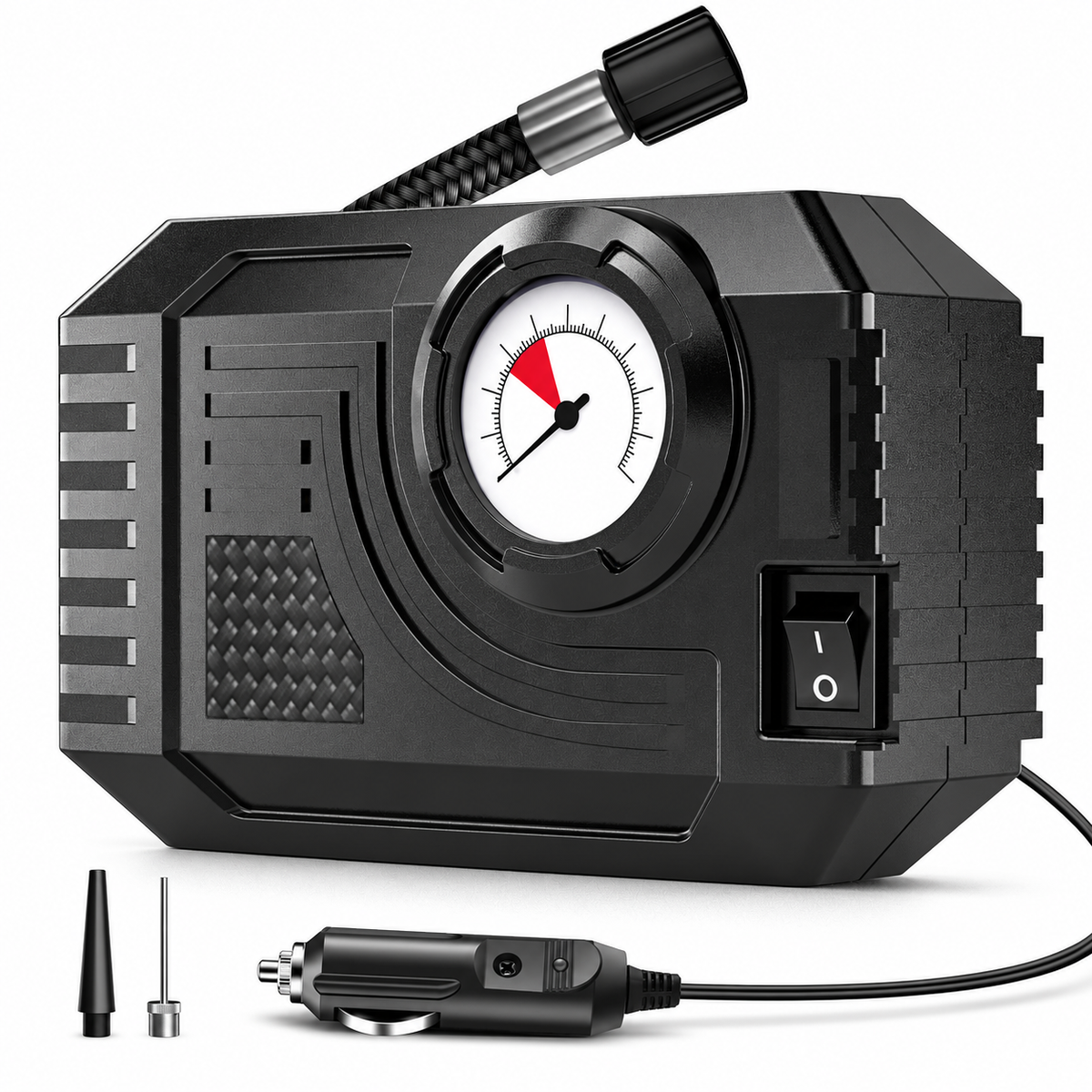 CARSUN Mini Air Pump Tire Inflator Car Electric Mini 20L/Min Portable Air Compressor For Car Motorcycles Bicycle Inflatable
