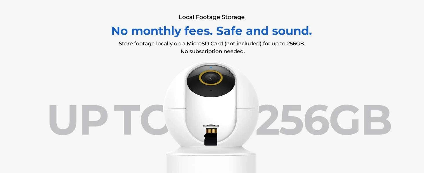 IMILAB C22 3K Indoor Security Camera 360° View Night Vision-C22 White US Plug / United States