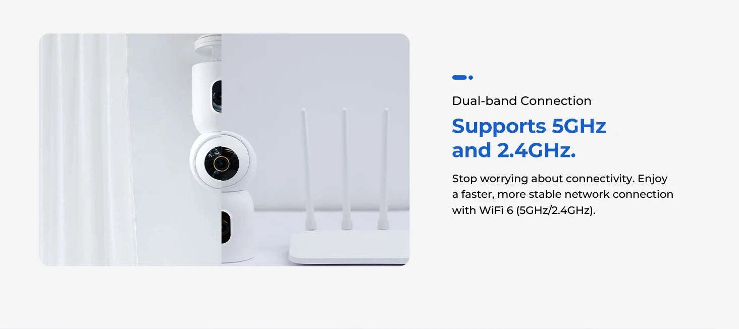 IMILAB C30 Dual 3K Indoor Security Camera with 360° Coverage-C30 Dual 3K 3K / US Plug / China Mainland