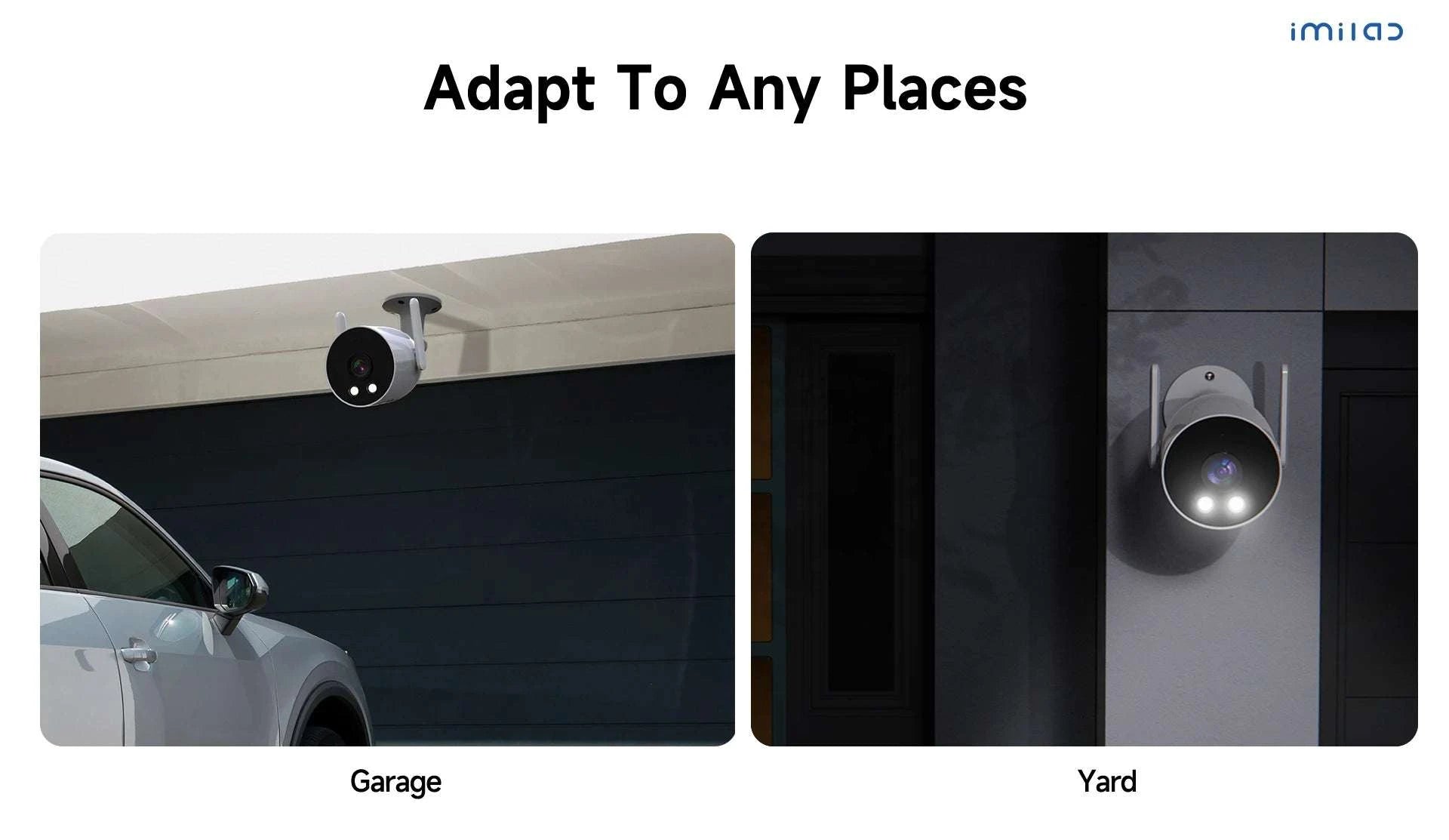 IMILAB EC3 Lite 2K Outdoor Security Camera with Siren & Night Vision-MiHome EU Plug / China Mainland
