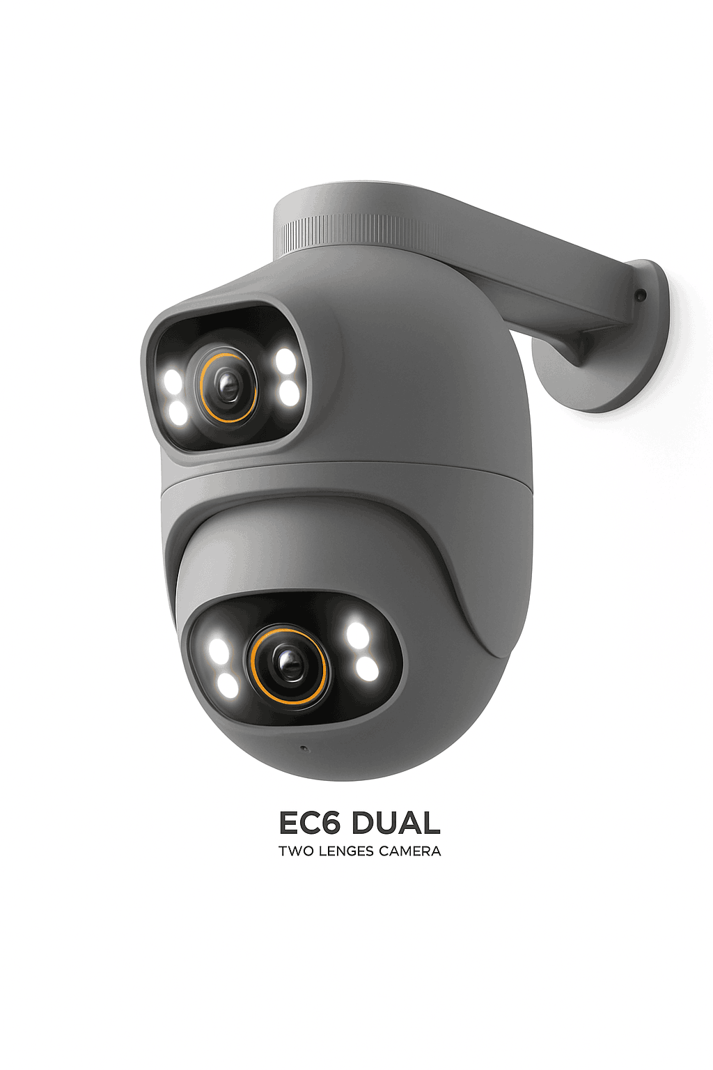 IMILAB EC6 Dual 10MP Outdoor WiFi Security Camera-EC6 Dual Pro / US Plug / China Mainland