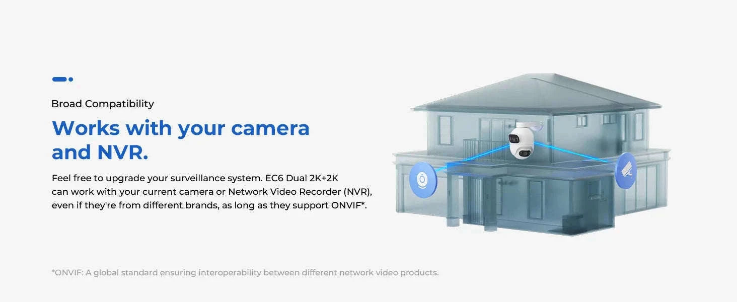 IMILAB EC6 Dual Outdoor 2K PTZ Security Camera-EC6 Dual 3K 3K / US Plug / China Mainland