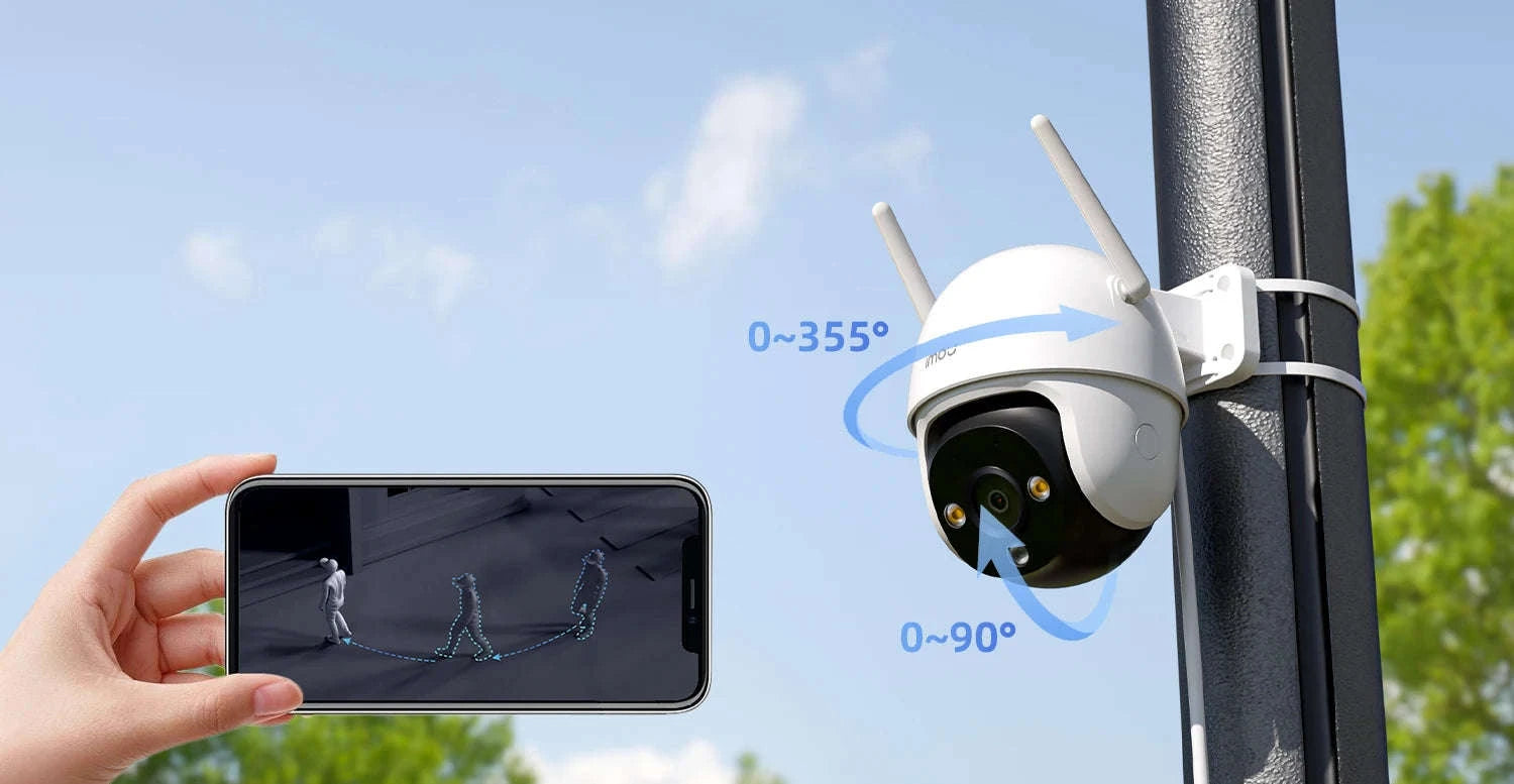 IMOU DK7 3MP Outdoor Security Camera with Color Night Vision-DK7 3MP / EU Plug / PAL|3.6mm|CHINA