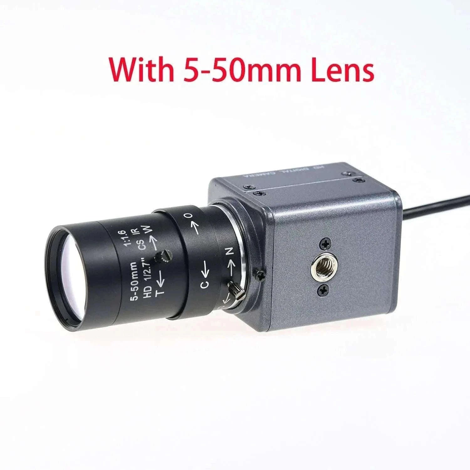 IMX179 8MP Varifocal USB Camera for Clear Imaging-12mm Fixed Focus