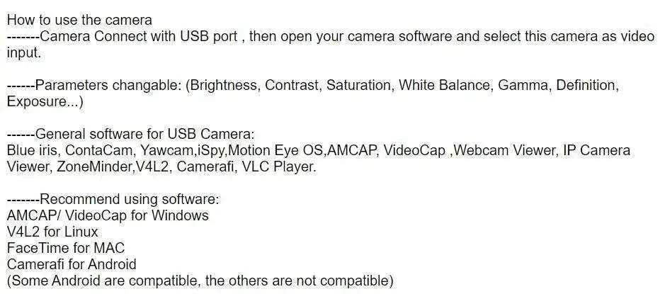 IMX179 8MP Varifocal USB Camera for Clear Imaging-12mm Fixed Focus