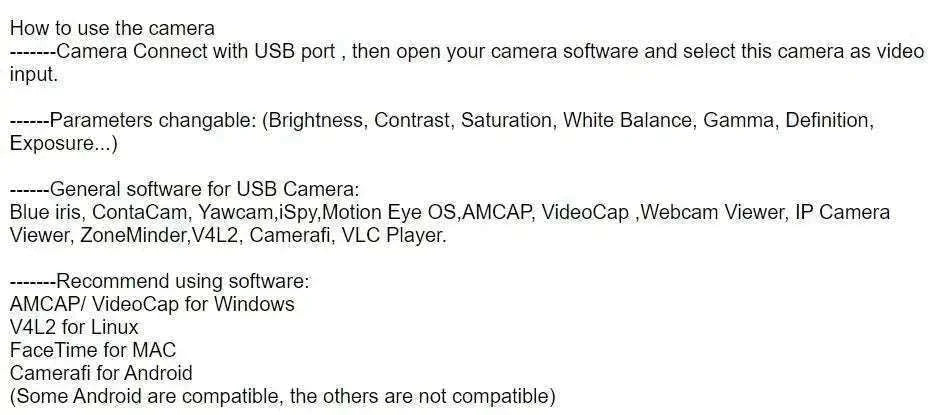 IMX179 8MP Varifocal USB Camera for Clear Imaging-12mm Fixed Focus