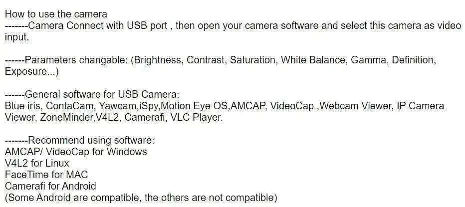 IMX179 8MP Varifocal USB Camera for Clear Imaging-12mm Fixed Focus