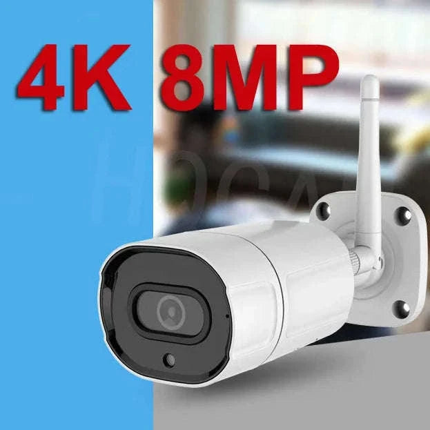 IMX415 4K WiFi IP Camera with 8MP Night Vision-5MP IMX335 wifi POE