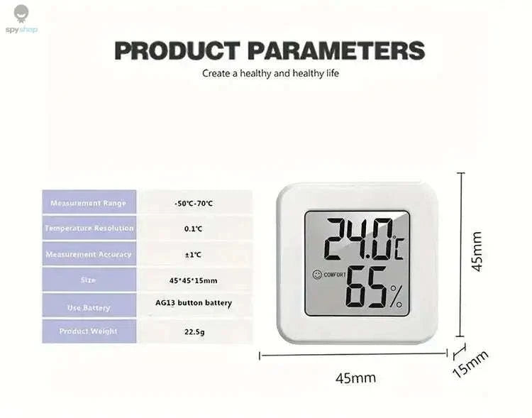 Indoor Mini Temperature and Humidity Meter-type2