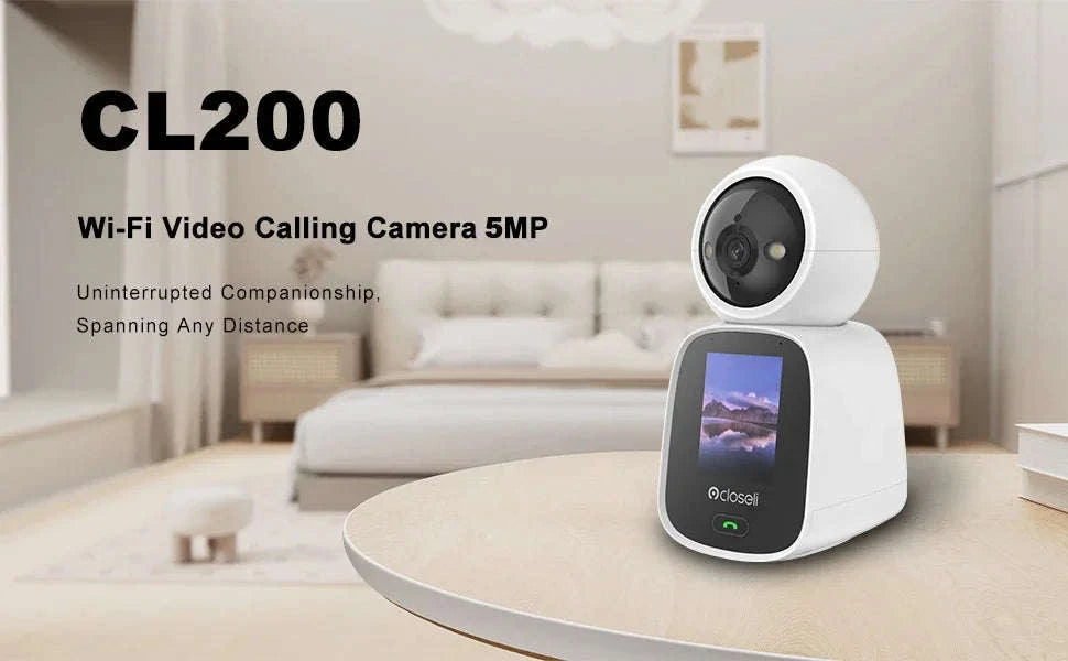 Indoor Security Camera 5MP Dome with Smart WiFi Control-CL200 / EU Plug / 3.6mm|GERMANY