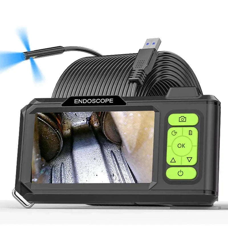 Industrial Endoscope 4.3'' IPS Inspection Camera-8MM Triple Lens / 1m