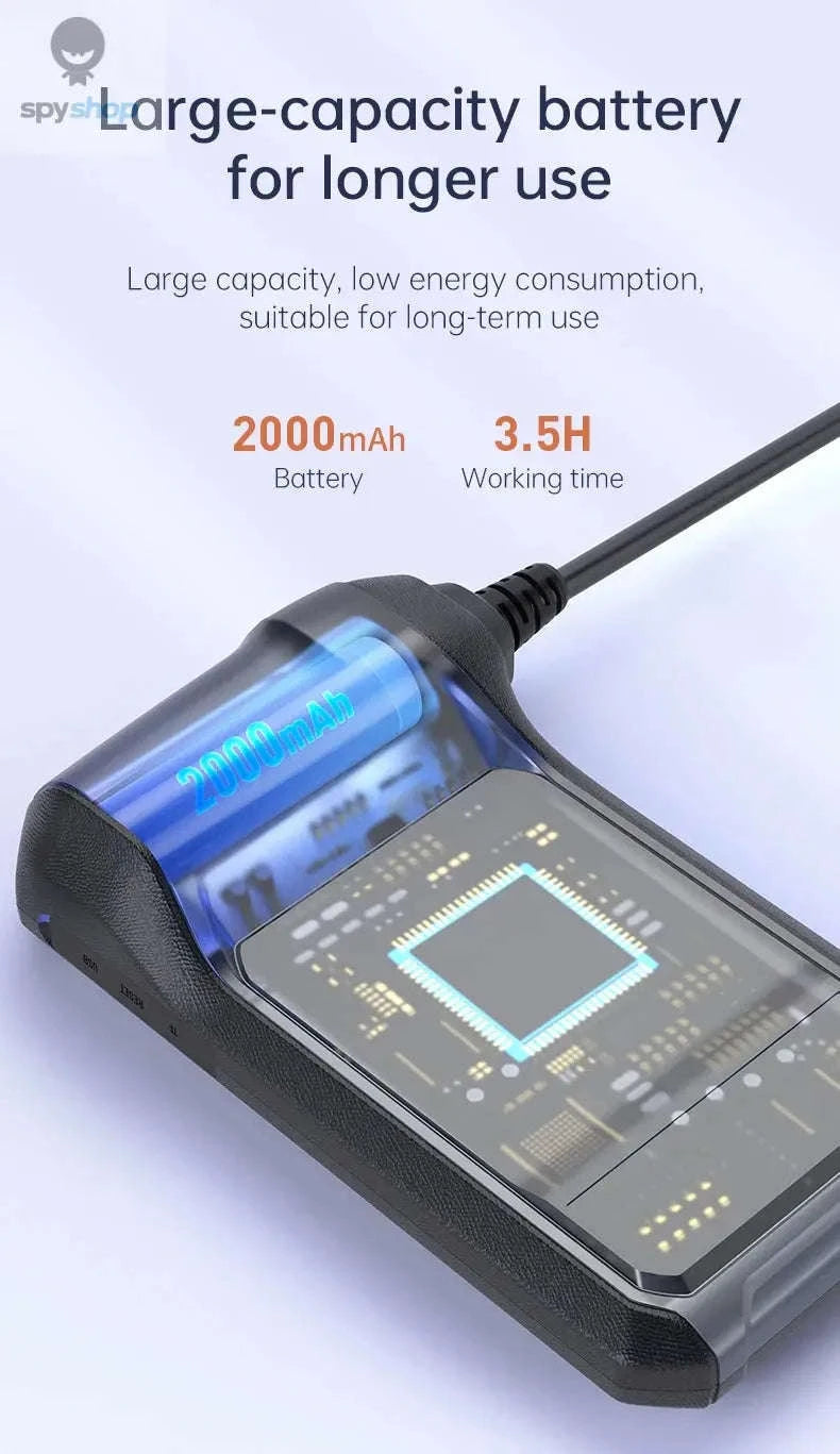 Industrial Endoscope Camera C30M – 1080P Inspection Scope with 4.3" IPS Screen-8MM Dual Lens / 10M