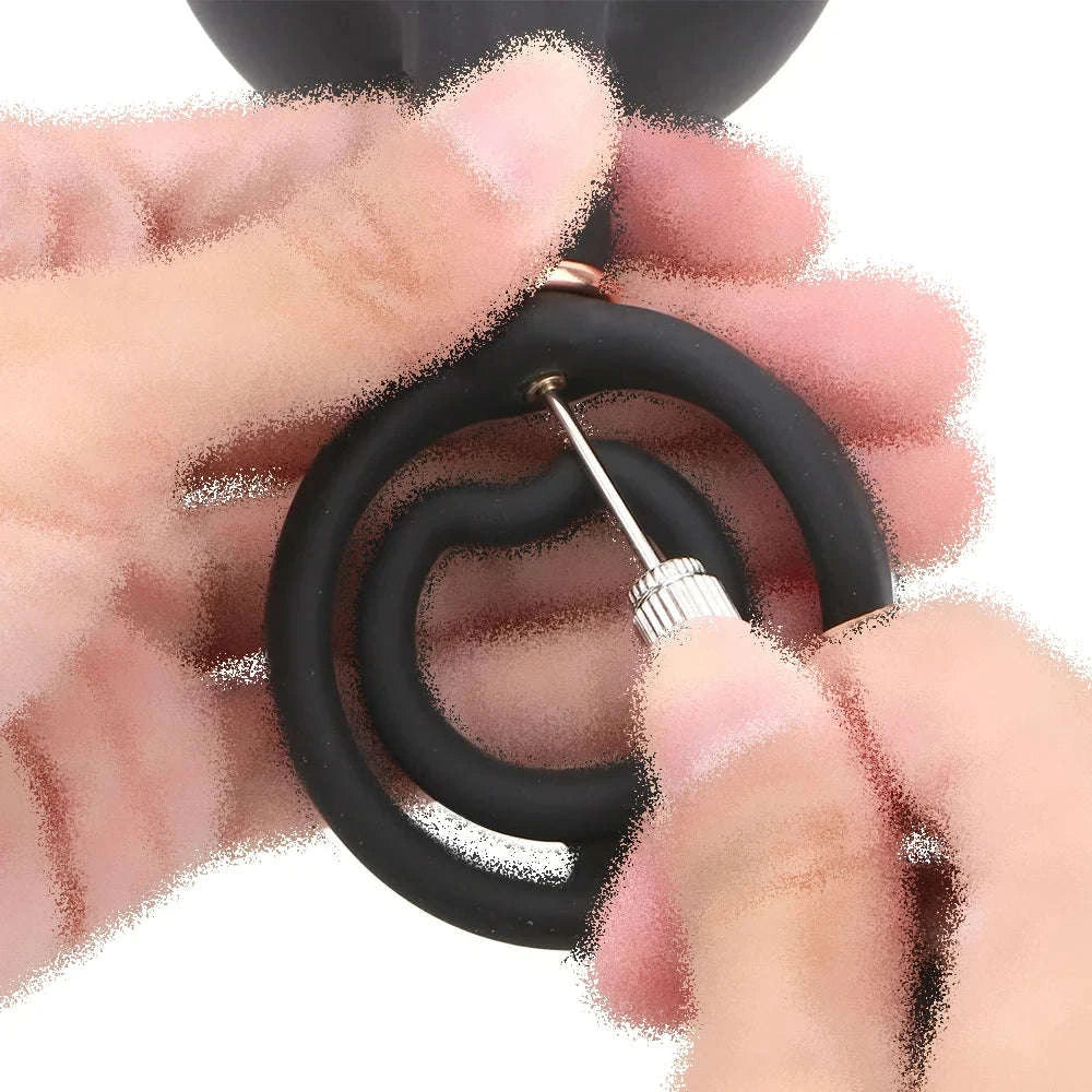 Inflatable Anal Plug for Personalized Fullness and Deep Pressure Play-Type-10