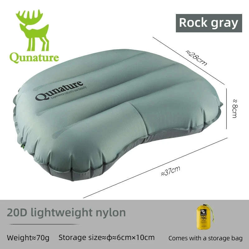 Inflatable Camping Pillow Lightweight Travel Pillow for Hiking & Flights-600085002