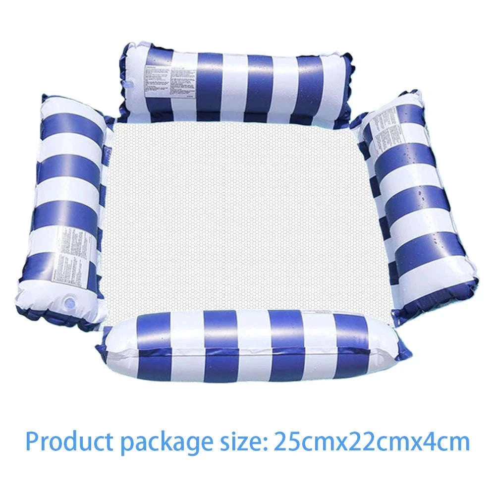 Inflatable Pool Float Lounger Chair with Arm and Backrest-8 / Germany