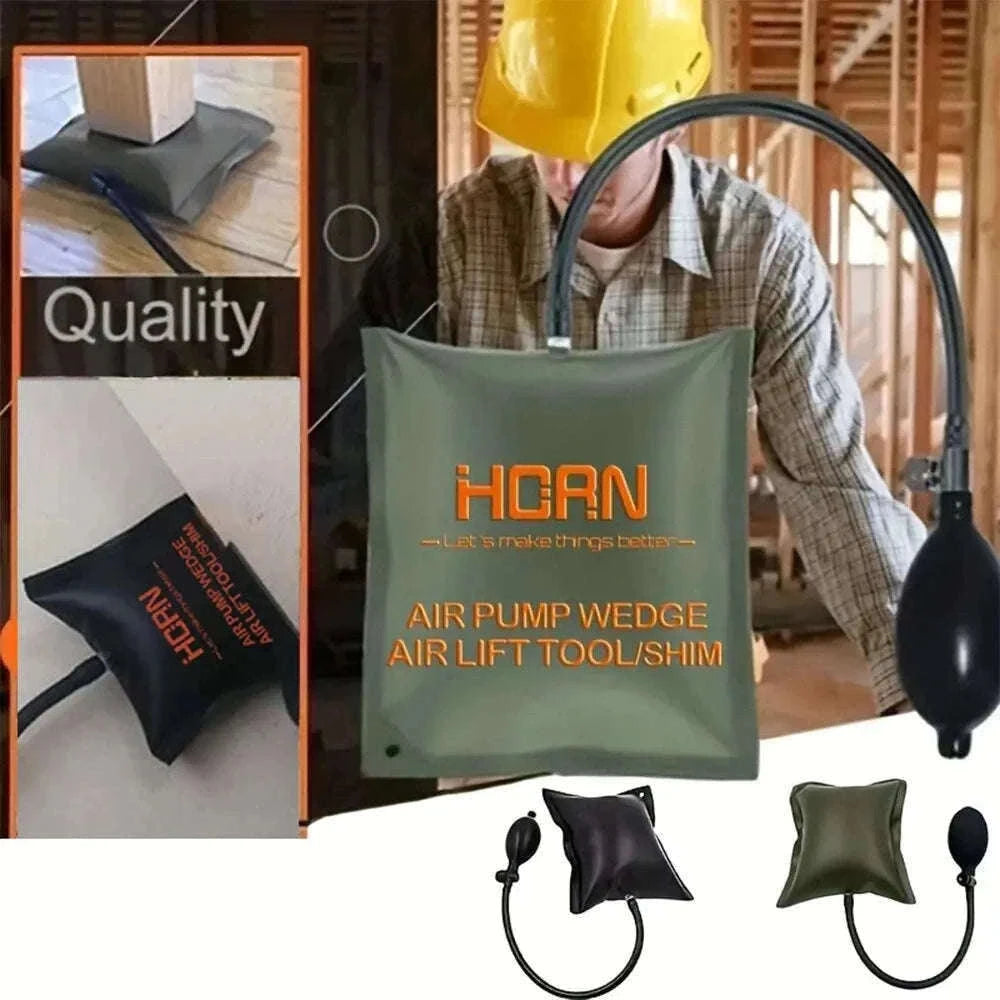 Inflatable Pump Wedge Air Bag for Door and Window Installation-Green-1PC / 1pc