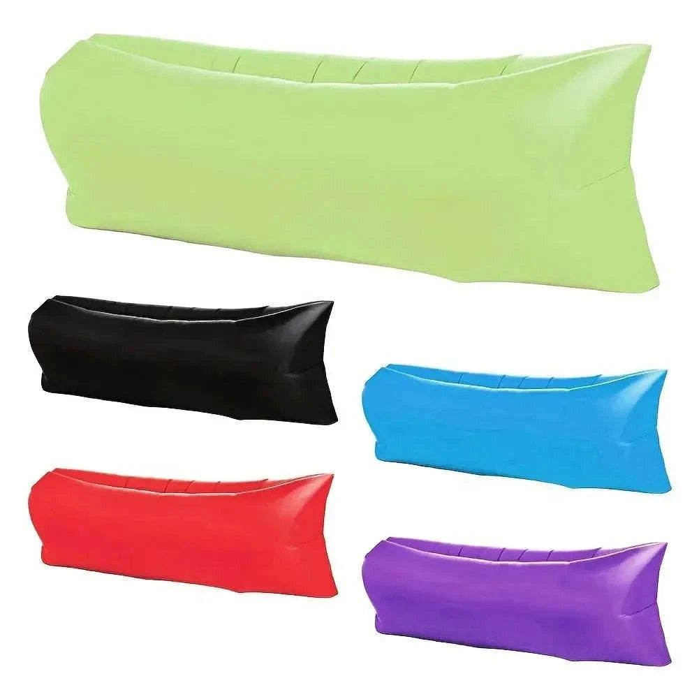Inflatable Sofa Bag – Portable Outdoor Lounger-Orange