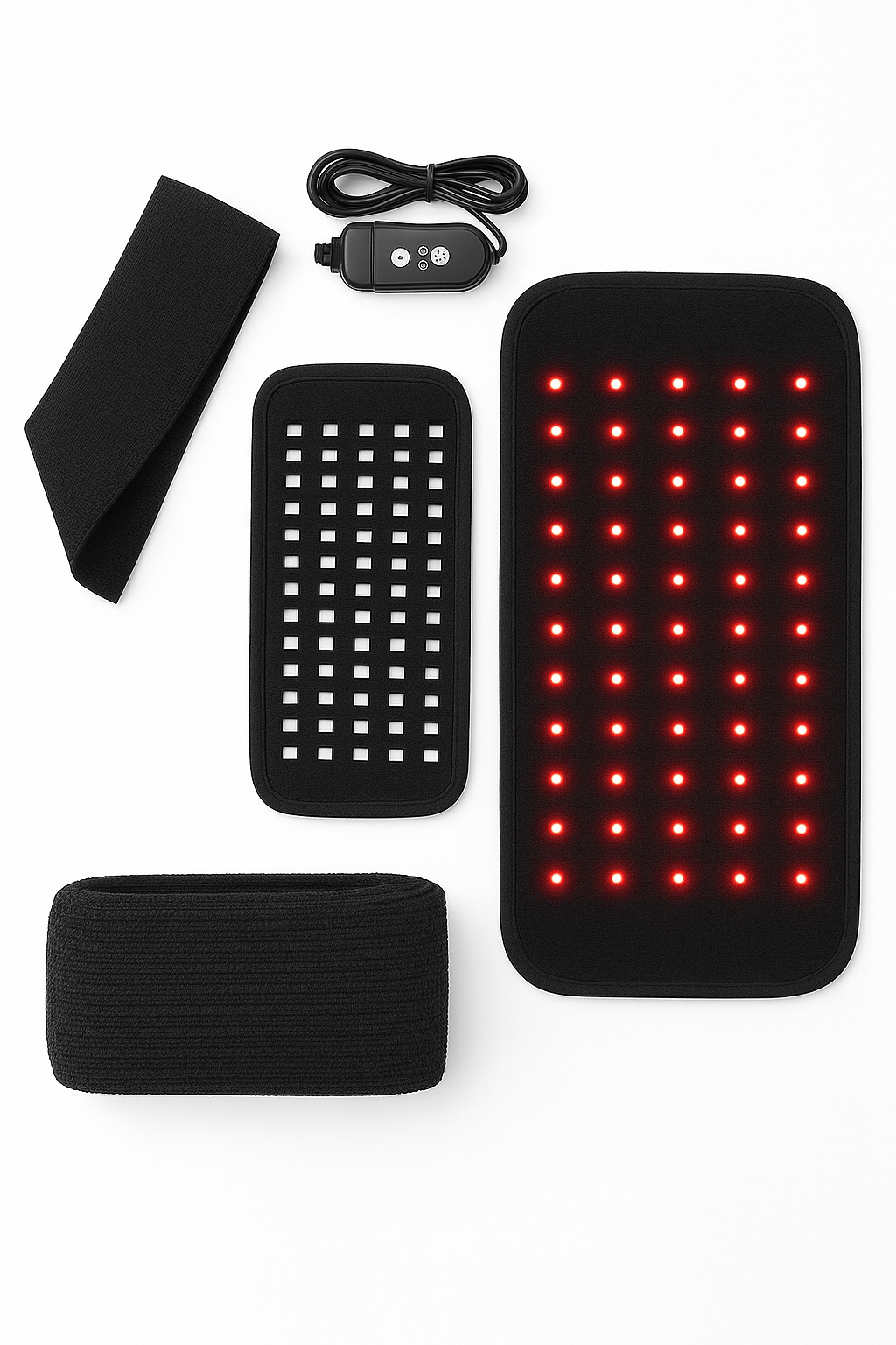 Fascia Termica a LED a Infrarossi per Terapia del Corpo, Viso e Articolazioni