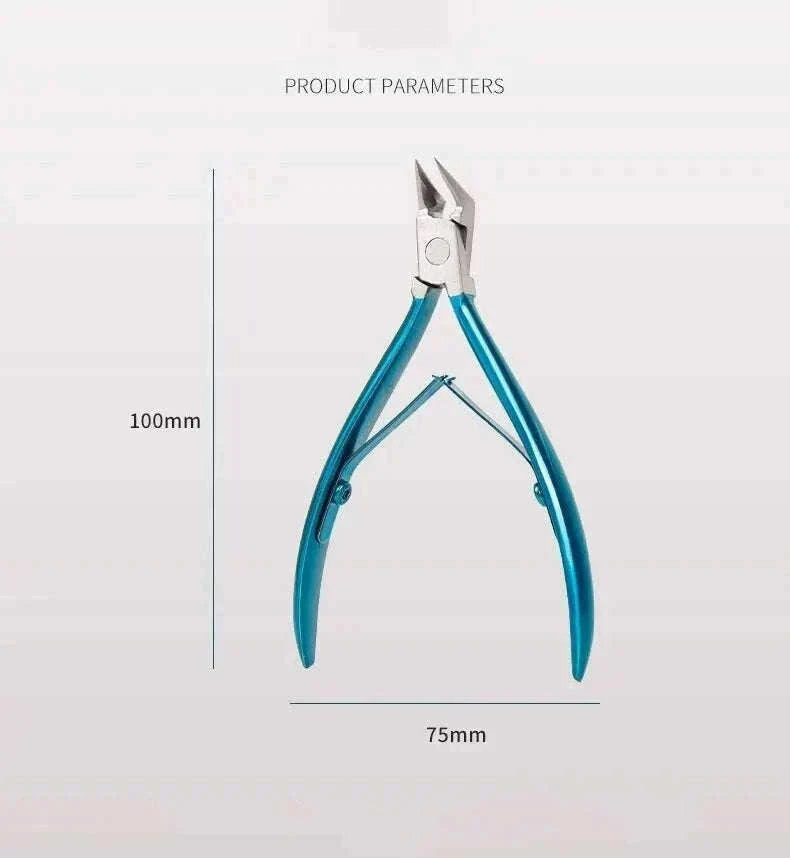 Ingrown Toenail Clipper Stainless Steel Nipper for Precise Trimming-Silver Color