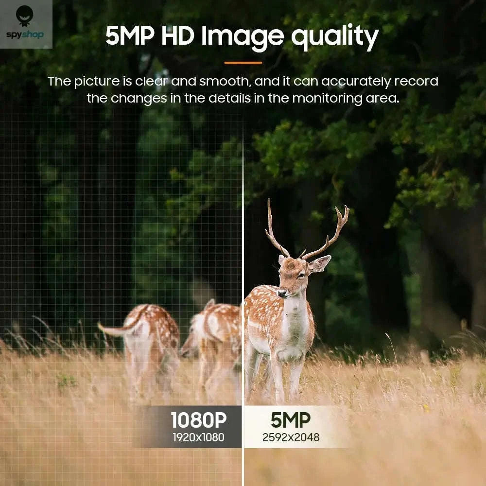 INQMEGA Solar PTZ Security Camera – 5MP Wireless, Night Vision, 4G/WiFi-5MP WIFI 128GB / Saudi Arabia