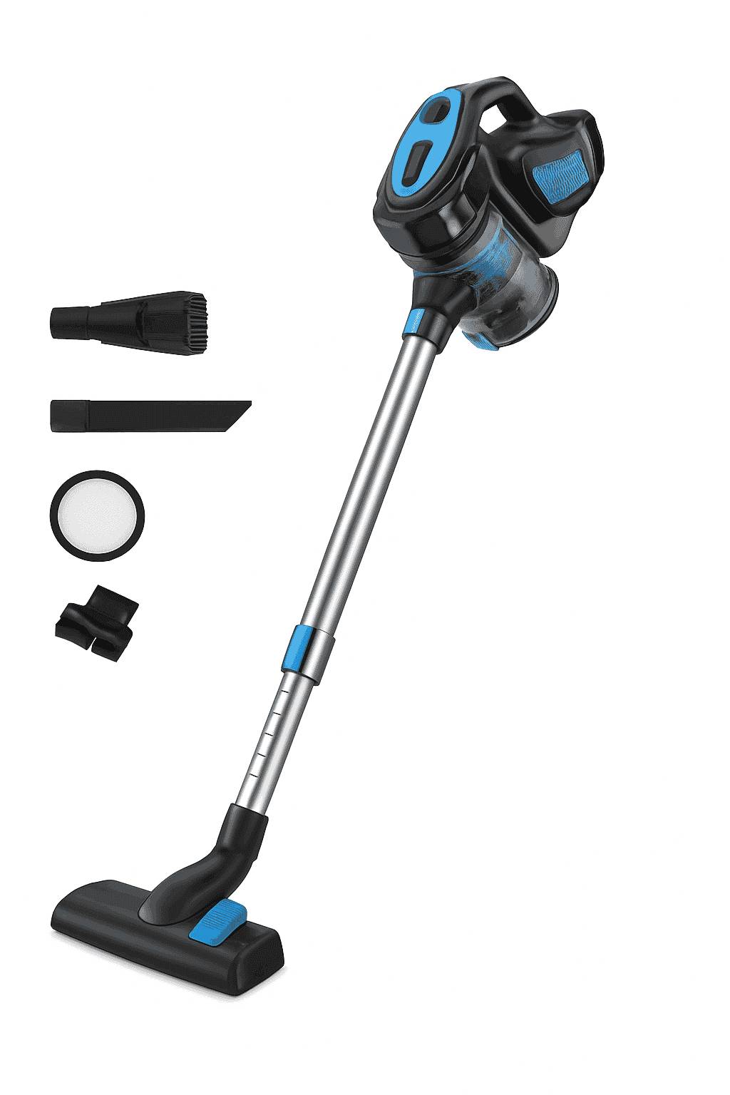 INSE I5 Corded Stick Vacuum 600W 18Kpa Lightweight 2-in-1 Cleaner-Red / EU / GERMANY