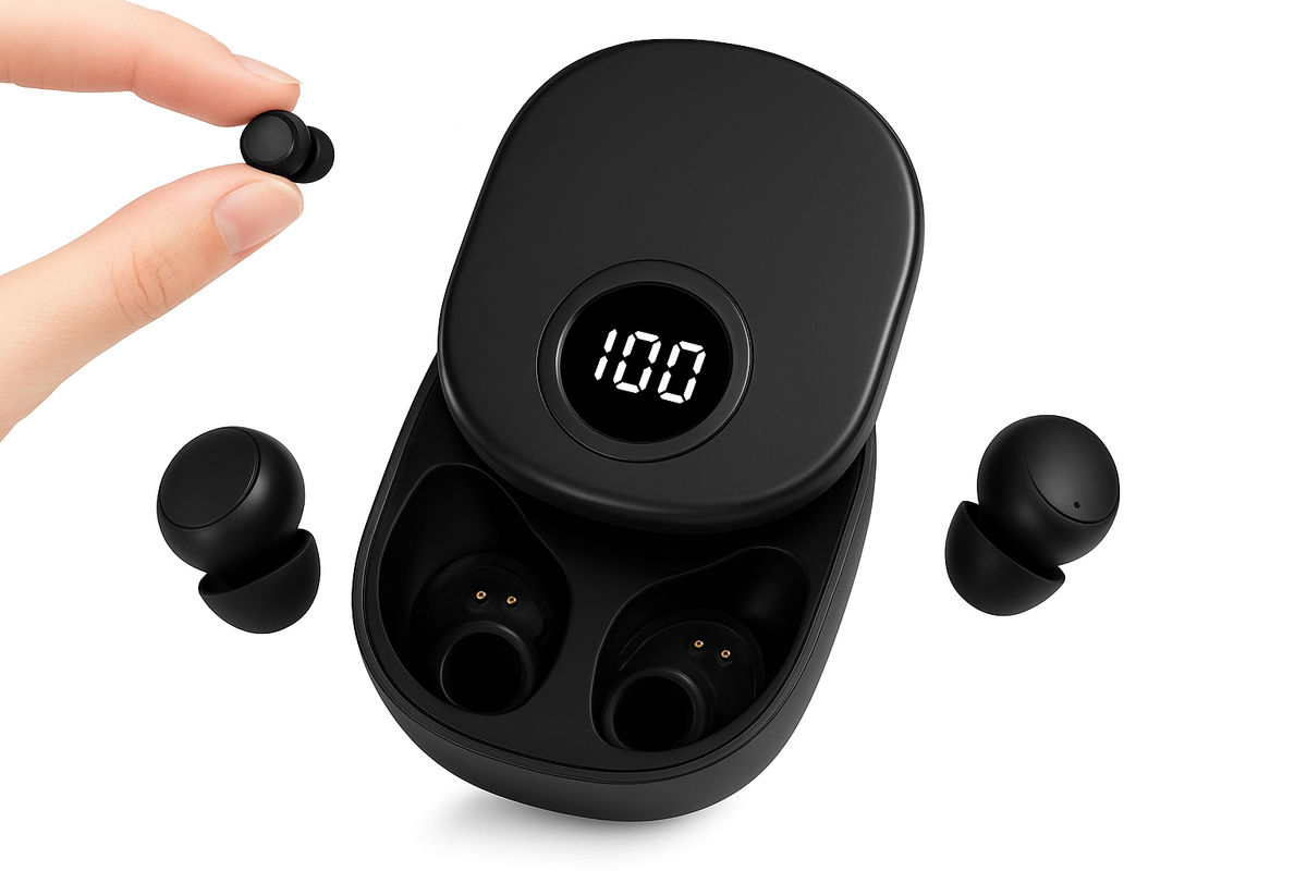 Mini Invisible Wireless Bluetooth Earbuds for Small Ears