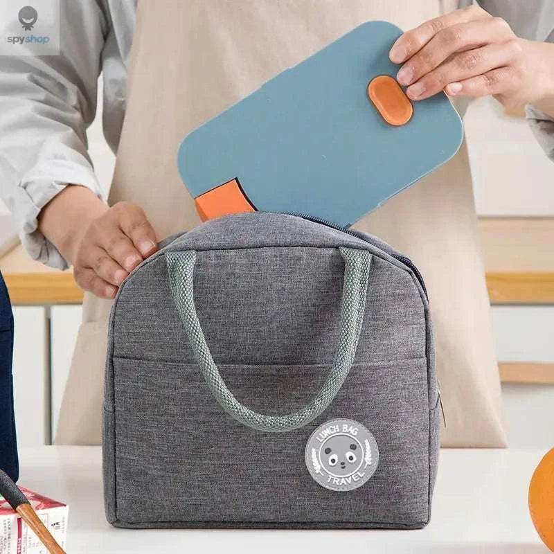 Insulated Lunch Bag for Fresh Meals Anywhere-blue
