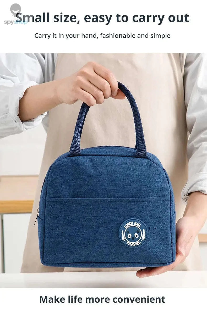 Insulated Lunch Bag for Fresh Meals Anywhere-blue