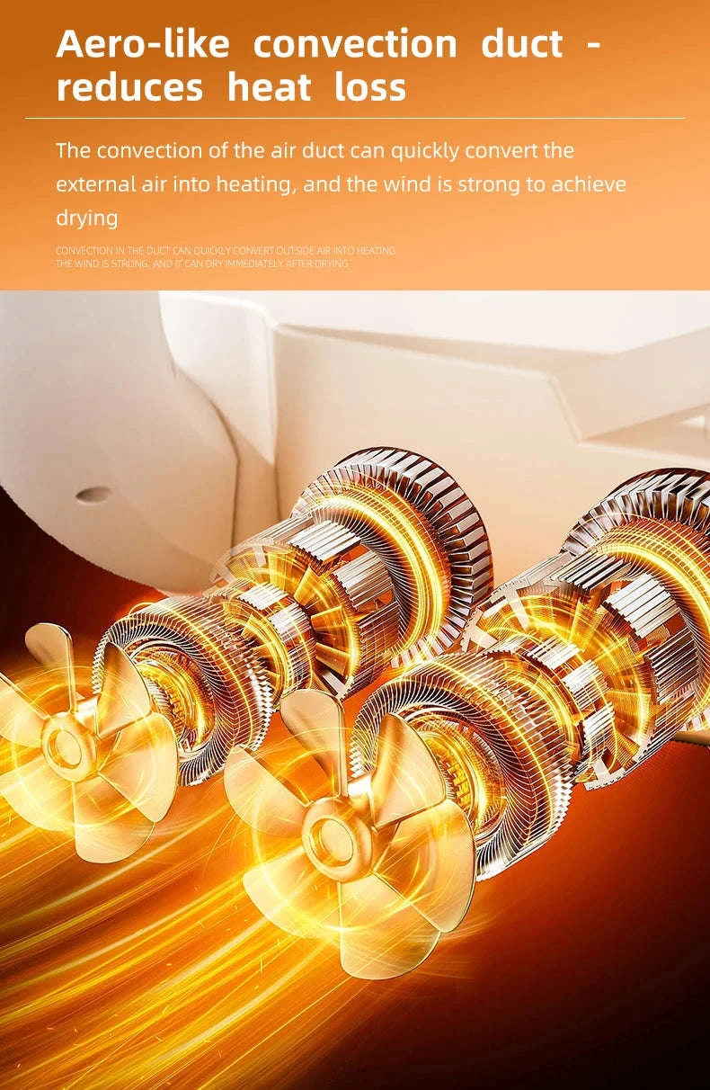 Intelligent Shoe Dryer with Deodorizing and Sterilizing Technology-White EU / EU / China Mainland